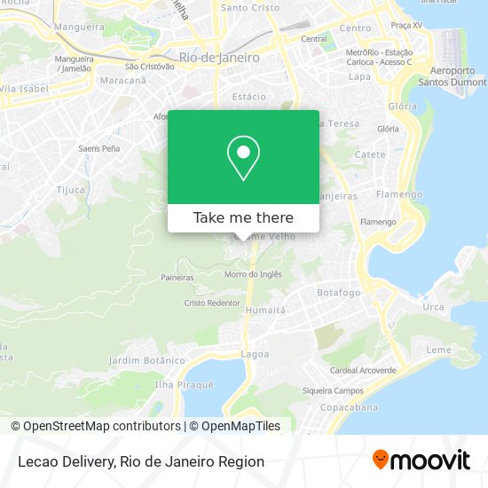 Mapa Lecao Delivery