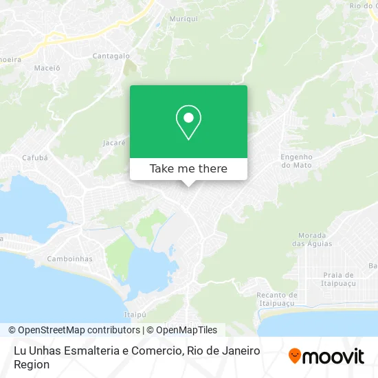 Lu Unhas Esmalteria e Comercio map