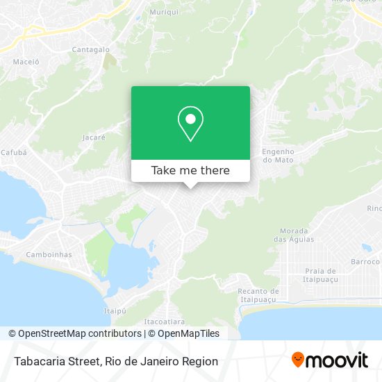 Mapa Tabacaria Street