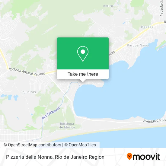 Pizzaria della Nonna map