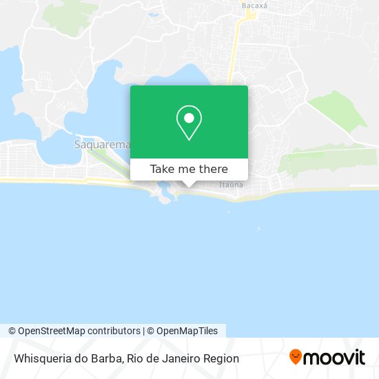 Mapa Whisqueria do Barba