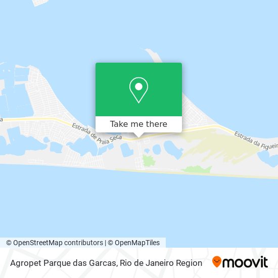 Agropet Parque das Garcas map