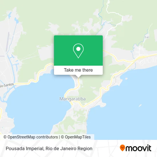 Pousada Imperial map