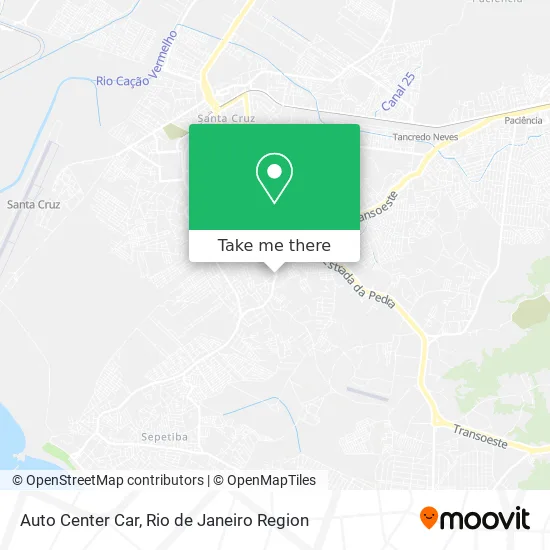 Auto Center Car map