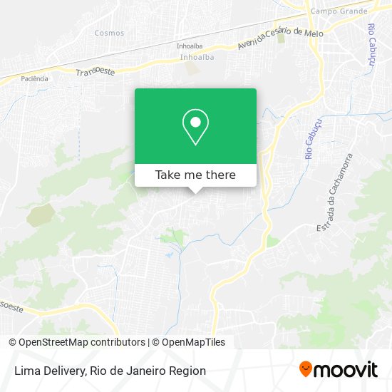 Mapa Lima Delivery