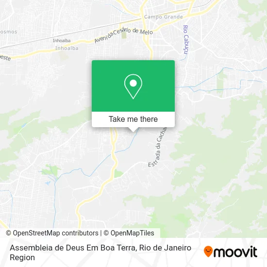 Assembleia de Deus Em Boa Terra map