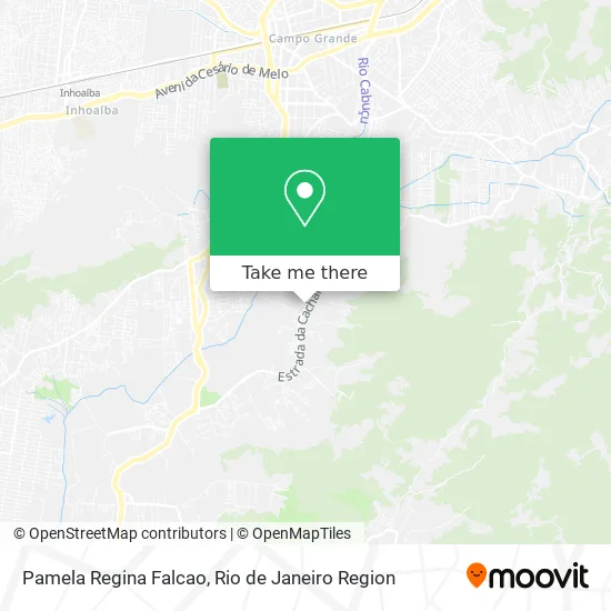 Pamela Regina Falcao map