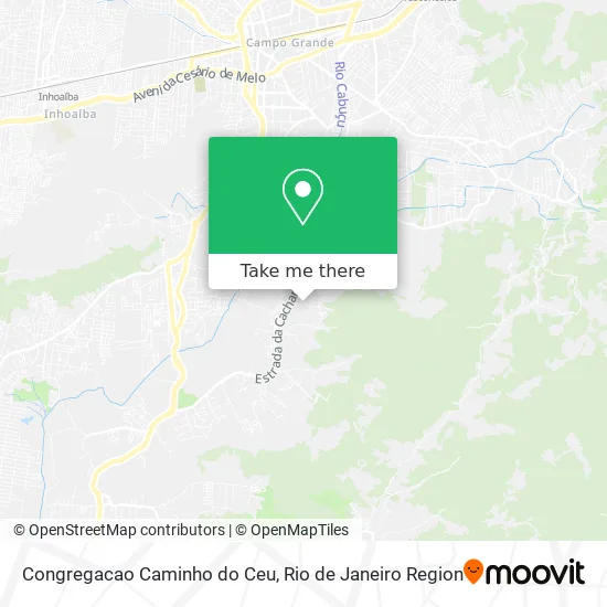 Congregacao Caminho do Ceu map