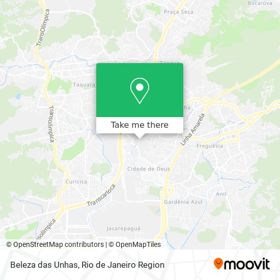 Beleza das Unhas map