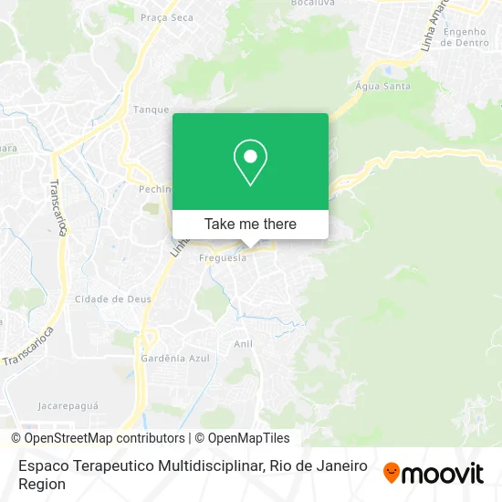 Espaco Terapeutico Multidisciplinar map