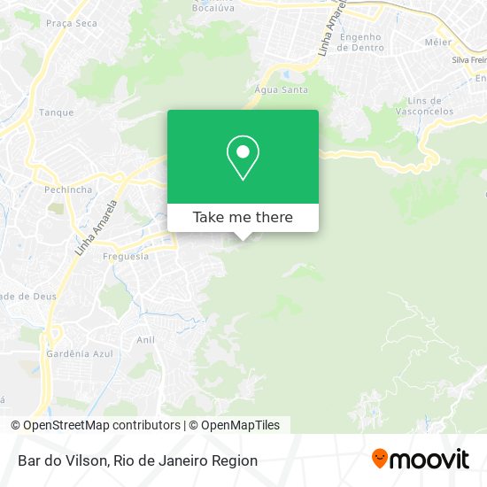 Mapa Bar do Vilson