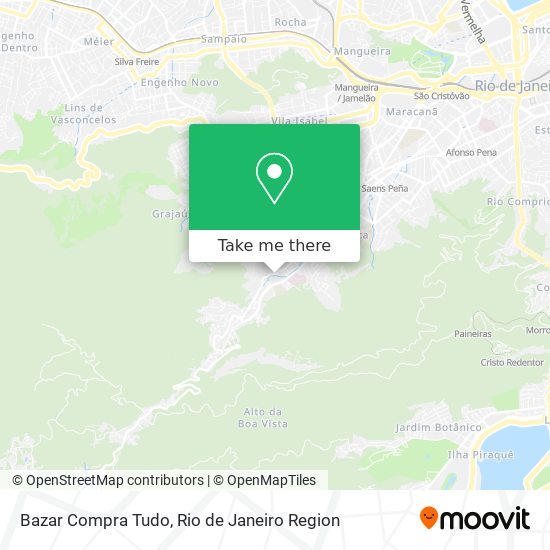 Bazar Compra Tudo map