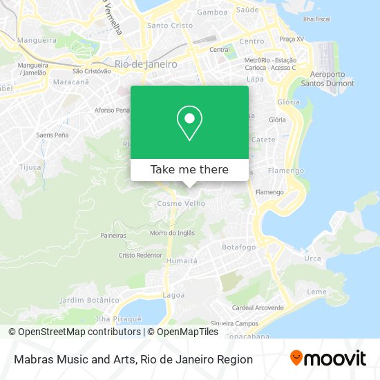 Mabras Music and Arts map