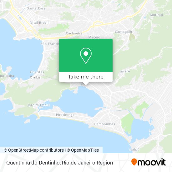 Quentinha do Dentinho map