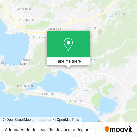 Adriana Andrade Leao map