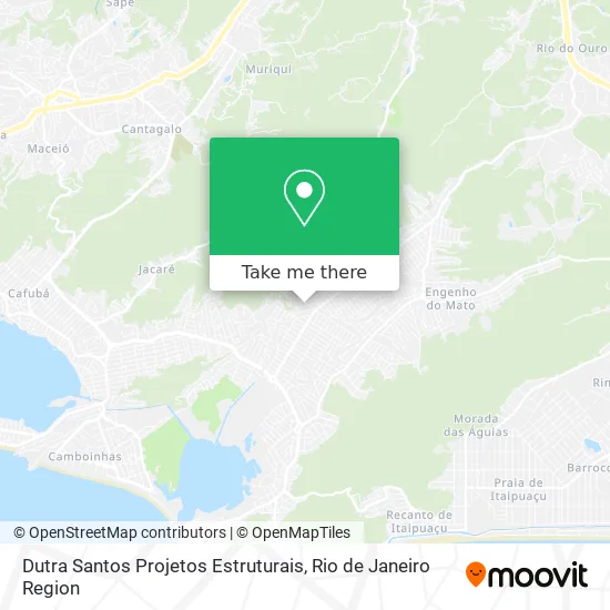 Dutra Santos Projetos Estruturais map