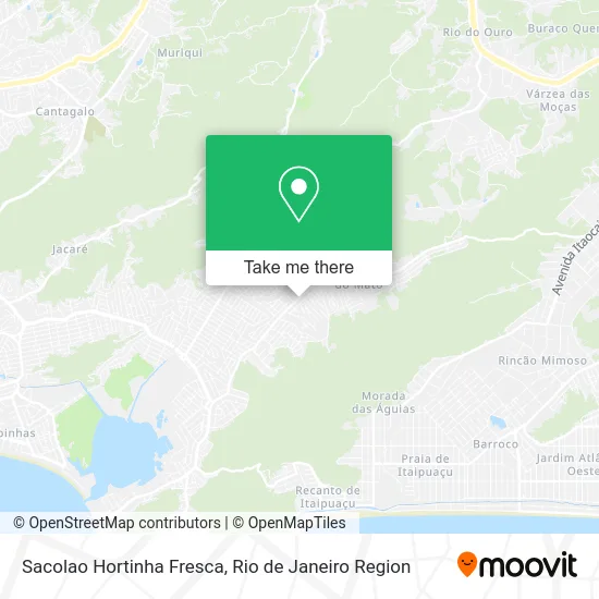 Sacolao Hortinha Fresca map