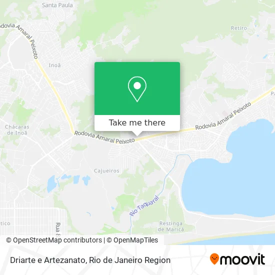 Driarte e Artezanato map