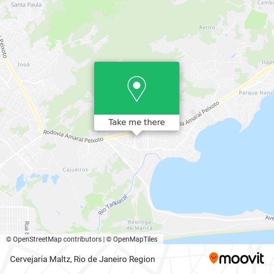 Cervejaria Maltz map