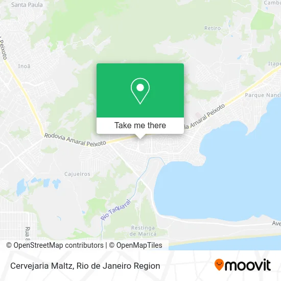 Cervejaria Maltz map