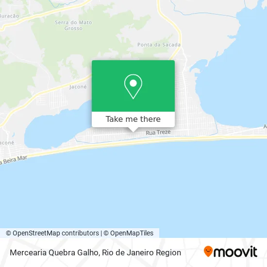 Mercearia Quebra Galho map