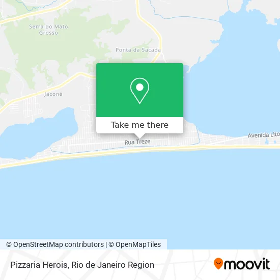 Pizzaria Herois map