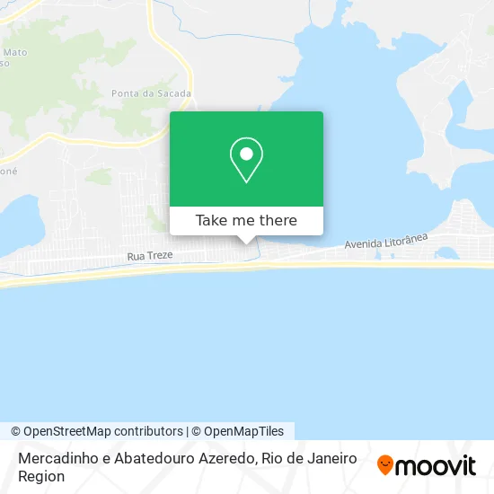 Mercadinho e Abatedouro Azeredo map