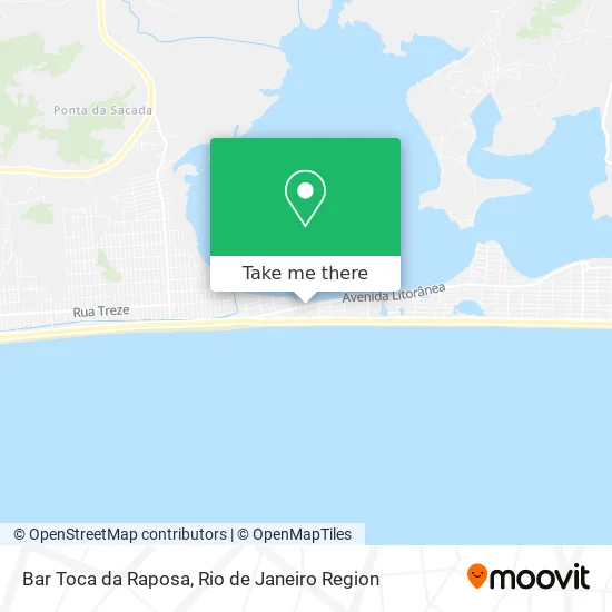Bar Toca da Raposa map