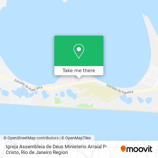 Igreja Assembleia de Deus Ministerio Arraial P-Cristo map