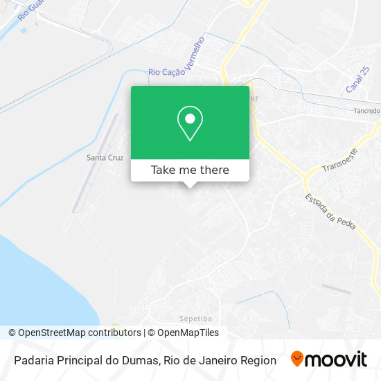 Padaria Principal do Dumas map
