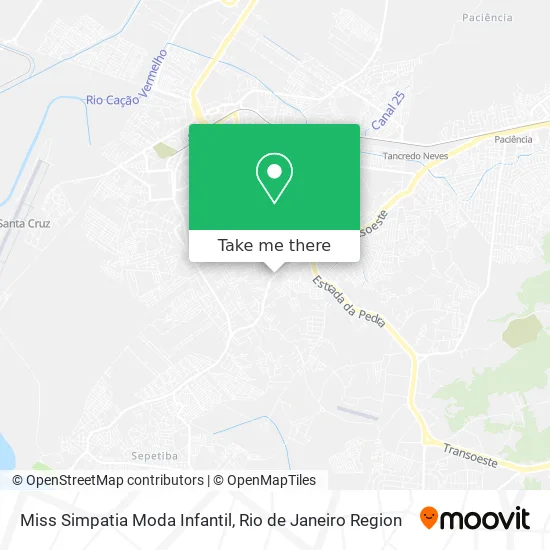 Miss Simpatia Moda Infantil map