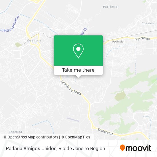 Padaria Amigos Unidos map