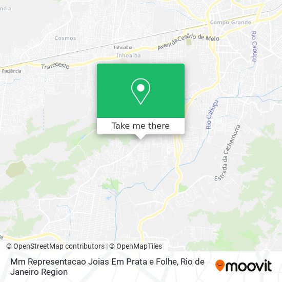 Mm Representacao Joias Em Prata e Folhe map