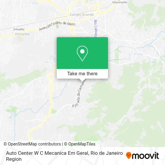 Auto Center W C Mecanica Em Geral map