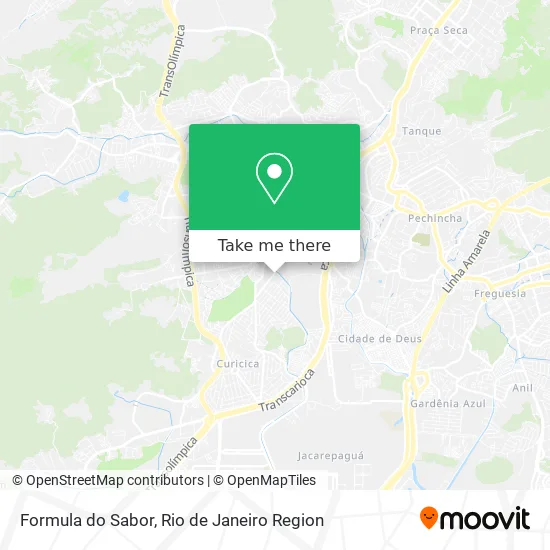 Formula do Sabor map