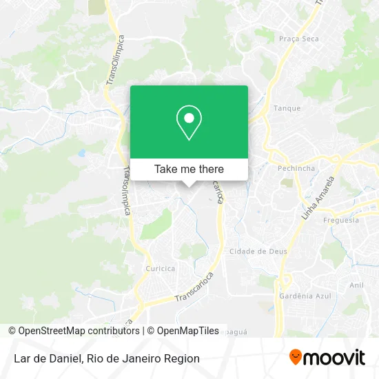 Lar de Daniel map
