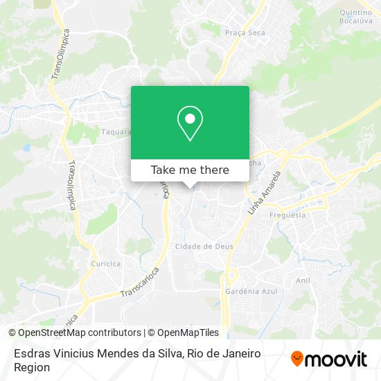 Esdras Vinicius Mendes da Silva map