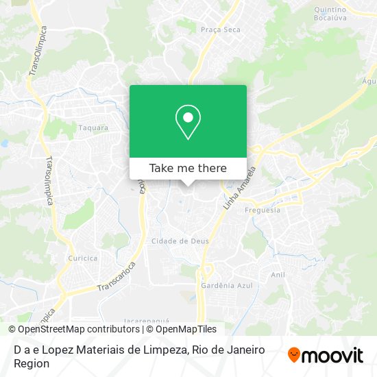 D a e Lopez Materiais de Limpeza map