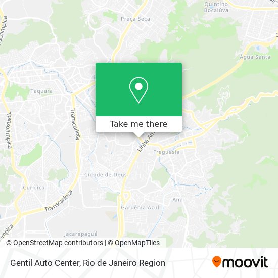 Gentil Auto Center map