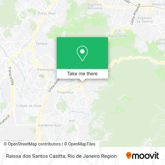 Raissa dos Santos Casitta map