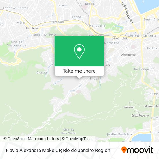 Flavia Alexandra Make UP map