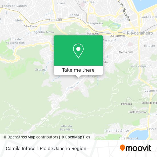 Camila Infocell map