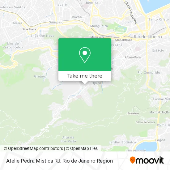 Atelie Pedra Mistica RJ map