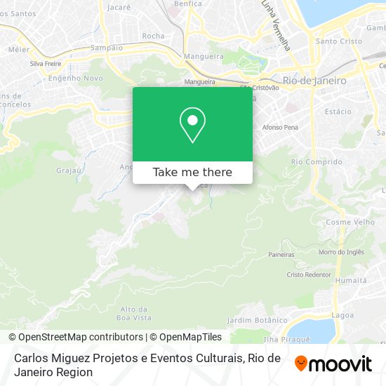 Carlos Miguez Projetos e Eventos Culturais map