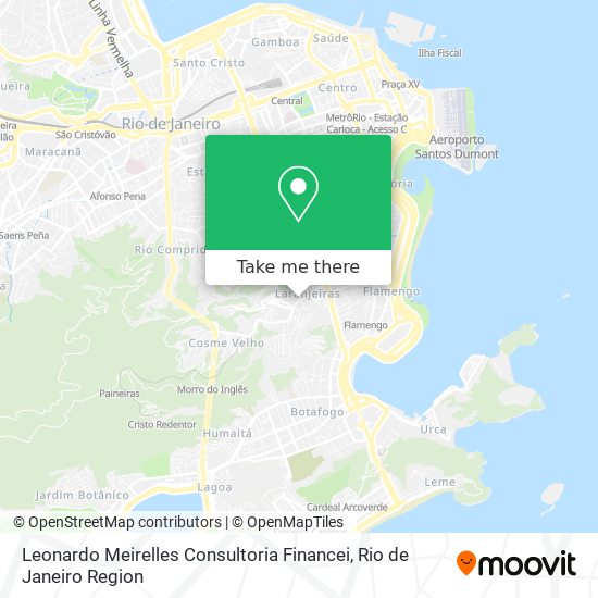 Mapa Leonardo Meirelles Consultoria Financei