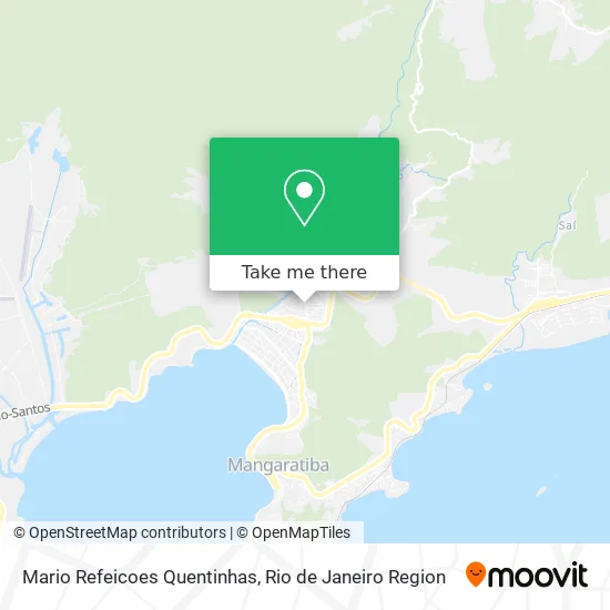 Mario Refeicoes Quentinhas map