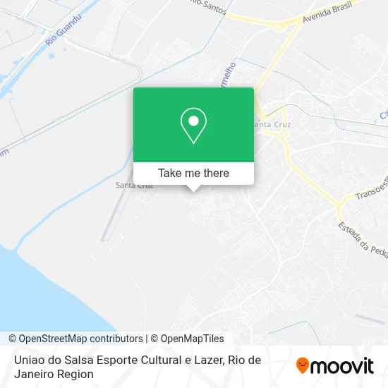Uniao do Salsa Esporte Cultural e Lazer map