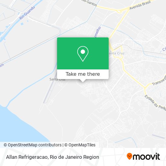 Allan Refrigeracao map