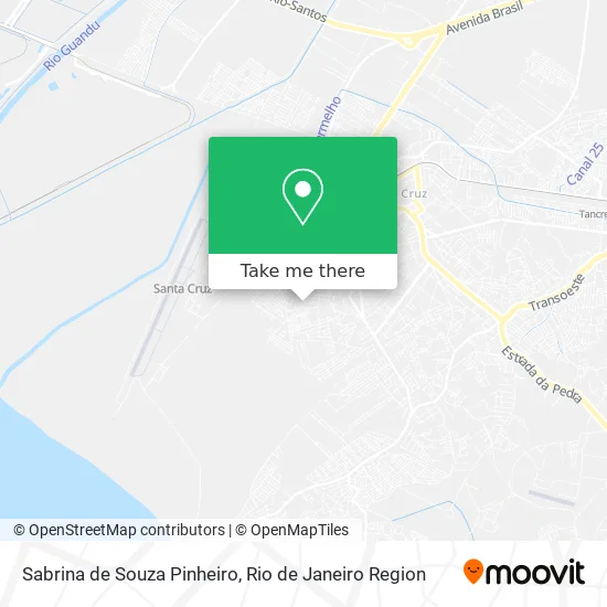 Sabrina de Souza Pinheiro map