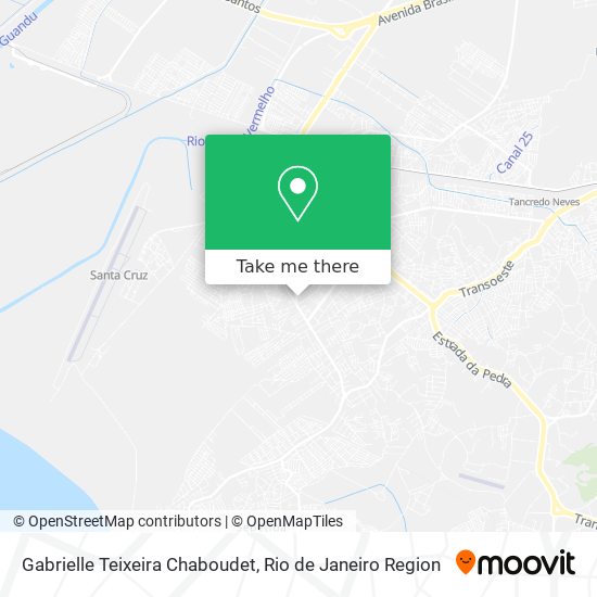 Gabrielle Teixeira Chaboudet map